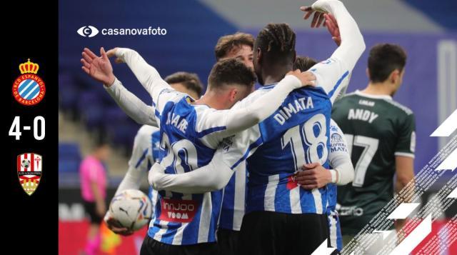 9体育-【西乙】西班牙人4比0 武磊替补出场险造点球